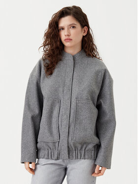 ONLY ONLY Μπουφάν μεταβατικό Nancy 15336622 Γκρι Regular Fit