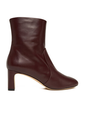 Stuart Weitzman Stuart Weitzman Botki Babette SL542 Bordowy