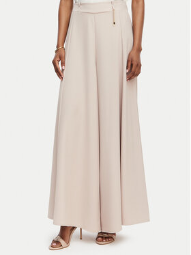 Rinascimento Rinascimento Palazzo püksid CFC0020285002 Beež Wide Leg