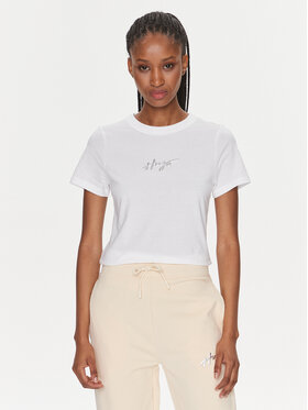 Hugo Hugo T-shirt Classic 50508289 Bianco Regular Fit
