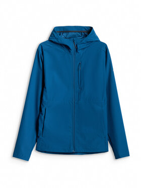 4F 4F Kurtka przejściowa CITY JACKETS Turkusowy Regular Fit