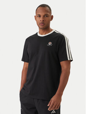 adidas adidas Póló Lux Coffee Cafe Cup Graphic KG5413 Fekete Loose Fit