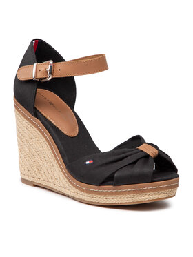 Tommy Hilfiger Tommy Hilfiger Еспадрильї Elena 56D FW0FW00905 Чорний