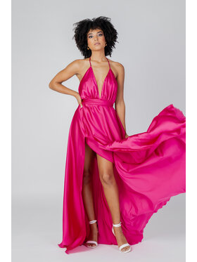 Sol Wears Women Sol Wears Women Abito da sera DIANA LUNGO Rosa To Fit