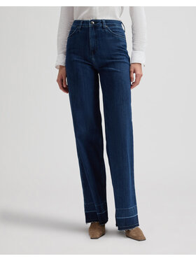 Lee Lee Jeansy STELLA Niebieski Wide Leg