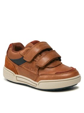 Geox Geox Sneakersy J Poseido Boy J16BCC 0CLFU C6N4E M Brązowy
