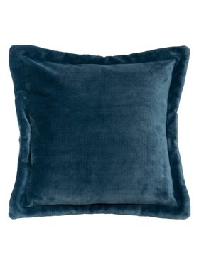 MIAhome MIAhome Poduszka dekoracyjna 53x53 cm BETANI - II niebieska ciemna Niebieski