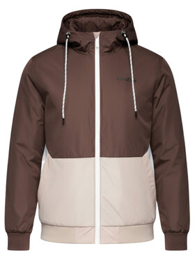 Ombre Ombre Kurtka przejściowa C584 Brązowy Regular Fit