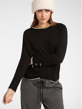 Elena Mirò Elena Mirò Cardigan M521Z000662N033 Nero Regular Fit