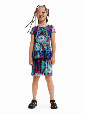 Desigual Desigual Hétköznapi ruha 23SGVK19 Kék Regular Fit
