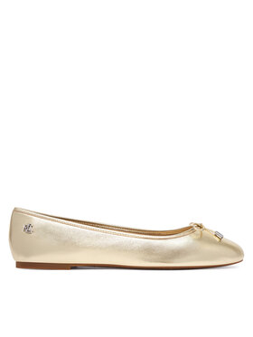 LAUREN RALPH LAUREN LAUREN RALPH LAUREN Balerinos Jayna Metallic 802978836002 Auksinė