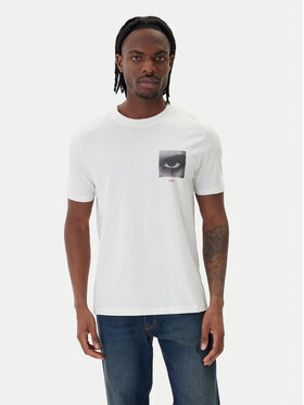 HUGO HUGO T-Shirt Deyss 50553755 Beżowy Regular Fit