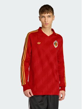 adidas adidas Koszulka techniczna 162207 Czerwony Regular Fit