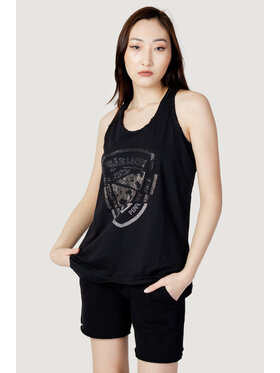 Blauer Blauer T-shirt LOGO PAILLETTES Nero Shirt Fit