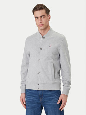 Tommy Hilfiger Tommy Hilfiger Bomber striukė Essential MW0MW42470 Pilka Regular Fit