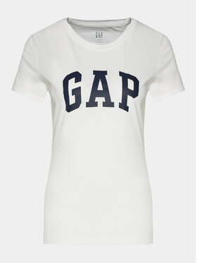 Gap Gap Marškinėliai 268820-06 Balta Regular Fit