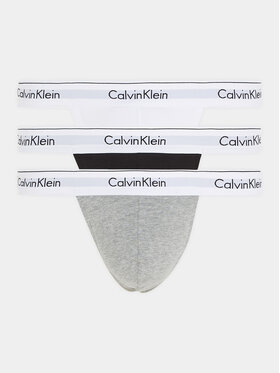 Calvin Klein Underwear Calvin Klein Underwear Komplektas: 3 siaurikių poros 000NB3226A Spalvota