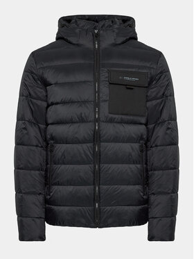 Volcano Volcano Demisezoninė striukė J-Zave M06184-W24 Juoda Regular Fit