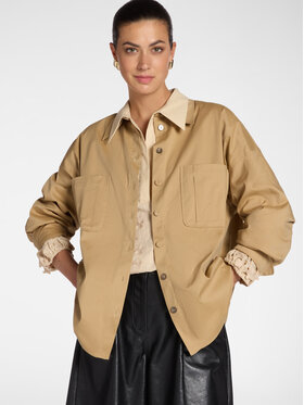 Elena Mirò Elena Mirò Camicia 5407E100112N012 Crema Regular Fit