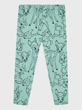 Original Marines Original Marines Leggings DISNEY DCAV1568NF Zelena Slim Fit