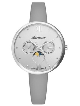 Adriatica Adriatica Ρολόι A3732.5G83QF Γκρι