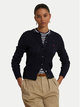 Polo Ralph Lauren Polo Ralph Lauren Kardigan 211971868008 Tamnoplava Slim Fit
