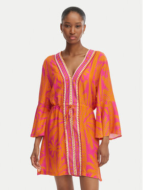 Maaji Maaji Плажна рокля Enjoyable PT2472CPO016 Оранжев Regular Fit