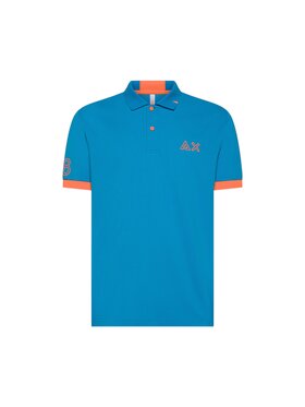 SUN68 SUN68 T-shirt q-roa-35779 Blu Regular Fit