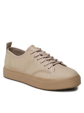 Calvin Klein Calvin Klein Laisvalaikio batai Low Top Lace Up Lth HM0HM01045 Ruda