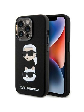 KARL LAGERFELD KARL LAGERFELD Etui na telefon Apple iPhone 15 Pro Czarny