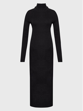 Remain Remain Φόρεμα υφασμάτινο Marlena RM2005 Μαύρο Slim Fit