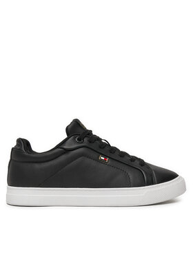 Tommy Hilfiger Tommy Hilfiger Sneakers Icon Court Sneaker Flag FW0FW08327 Negru