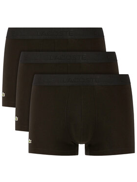 Lacoste Lacoste Set 3 perechi de boxeri 5H3407 Negru