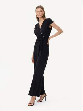 KMX KMX Kombinezon 192860007 Czarny Fitted Fit