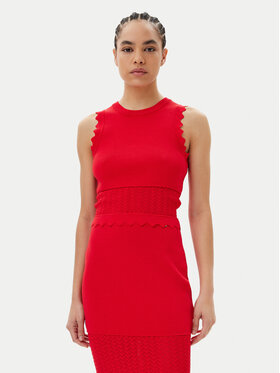 Gaudi Gaudi Top 511FD43007 Punane Slim Fit