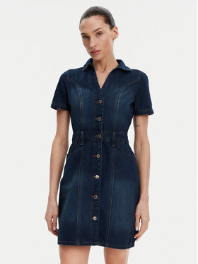 Morgan Morgan Rochie de blugi 241-ROGLA Albastru Regular Fit