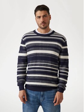 Guess Guess Sweter 173947 Niebieski Classic Fit