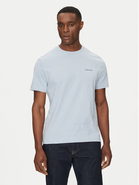 Calvin Klein Calvin Klein Tricou Linear Box Logo K10K114152 Albastru Regular Fit