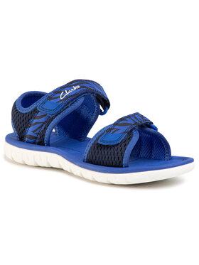 Clarks Clarks Sandały Surfing Tide K 261493477 Granatowy