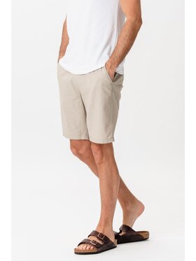 TeeShoppen TeeShoppen Szorty materiałowe 'Basic Collection' Beżowy Regular Fit