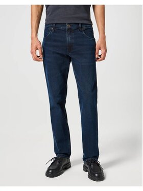 Wrangler Wrangler Jeansy GREENSBORO Granatowy Straight Fit