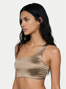 Calvin Klein Swimwear Calvin Klein Swimwear Bikini felső LV00Q61114 Barna