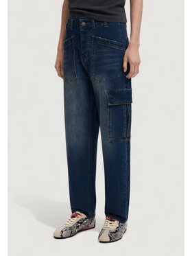 Desigual Desigual Τζιν DENIM_PARKER Μπλε Baggy Fit