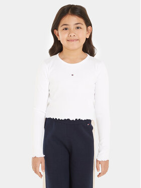 Tommy Hilfiger Tommy Hilfiger Blusa Essential KG0KG07595 Bianco Regular Fit