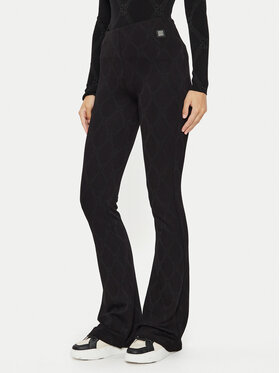 HUGO Hugo Szövet nadrág Nalentine 50517151 Fekete Slim Fit