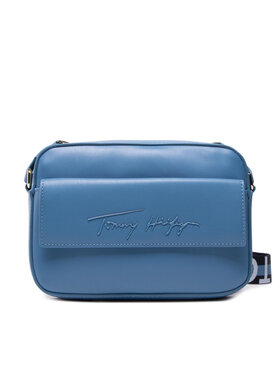 Tommy Hilfiger Tommy Hilfiger Borsetta Iconic Tommy Camera Bag Sign AW0AW10958 Blu