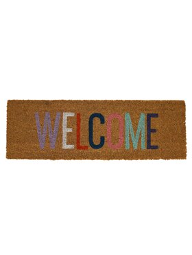 MIAhome MIAhome Wycieraczka wejściowa kokos WELCOME 75x25 cm Brązowy