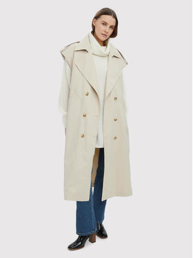 Vero Moda Vero Moda Тренч Unique 10267764 Бежевий Regular Fit