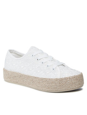 DeeZee DeeZee Espadryle WSK1576-14 Biały