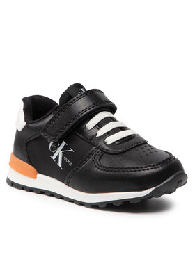 Calvin Klein Jeans Calvin Klein Jeans Sneakersy Low Cut Lace-Up/Velcro Sneaker V1B9-80133-0208 M Czarny